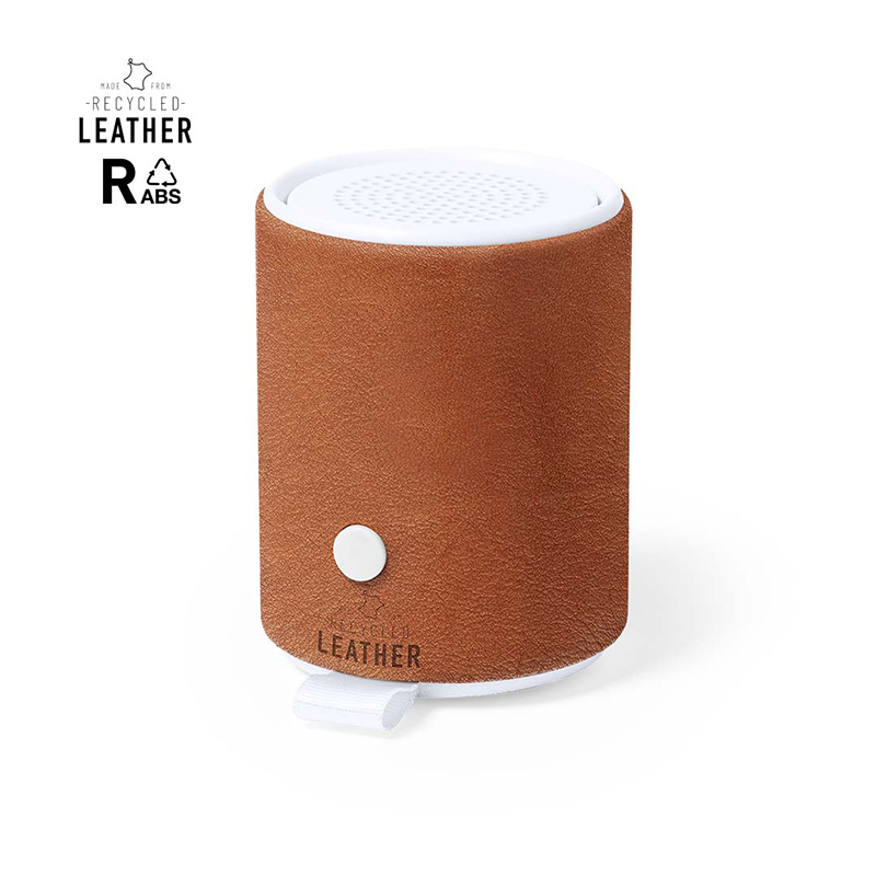 Speaker recycled leather | Eco gift